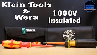 Insulated Screwdrivers Set (Klein Tools & Wera)