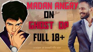 MADAN ANGRY ON GHOST OP | MADAN OP | PUBG MOBILE