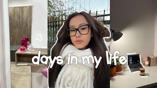 VLOG: DAY IN THE LIFE, study vlog, scuola, palestra workout, cosa mangio, ricette, beauty skincare!