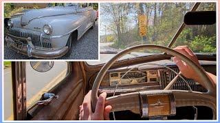 Driving an Original 1948 Fluid Drive Desoto Deluxe