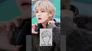 Thv In Different Hairstyles  #thv #bts #army #foryou #viral #shorts #hairstyle #taehyung #edit