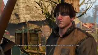 The Witcher 3: Wild Hunt - Fists of Fury Velen: Fisherman Rematch "Fish Gulper" Bookie Dialogue PS4