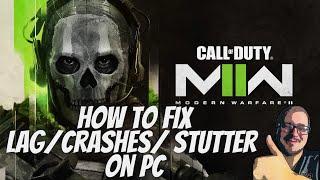 How to fix Lag Crashes FPS Drop and Stutter on Modern Warfare 2