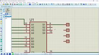 8-bit adder and subtractor using 2 4-bit adder IC 7483