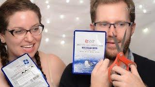 SNP Bird's Nest Aqua Ampoule Mask Review & Demo #FaceMaskFriday | CORRIE V