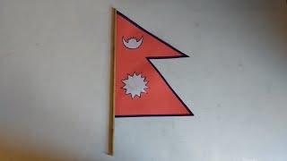 National Flag Of Nepal | Paper Craft | Jya Nepal | 2021 | Official Video