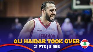 Ali Haidar TOOK OVER against New Zealand | 21 PTS, 5 REB | #FIBAWC 2023 Qualifiers