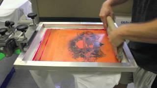 (CMYK) Screen Printing 4 Color Process