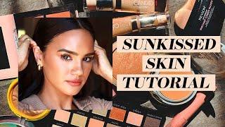 Sunkissed Skin Using Drugstore Makeup | Dacey Cash