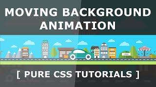 Moving Car Using CSS Animation Effects | How To Make Animation using CSS