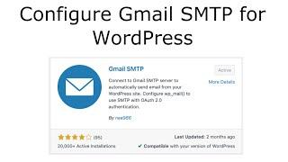 How to Configure Gmail SMTP in WordPress