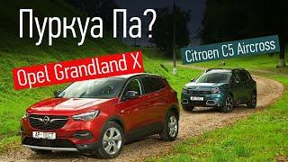 Что в Опеле осталось немецкого? Opel Grandland X против чистокровного француза Citroen C5 Aircross