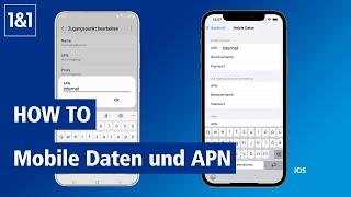 Mobile Daten und APN einstellen