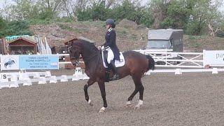 MY FIRST INTER 2 DRESSAGE TEST | OT VLOG