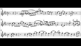 Dolphin Shoals - Saxophone Solo Transcribed (Mario Kart 8)