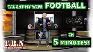 Taught My Wife Football in 5 mins | Super Bowl 53 | Team Rubalcava