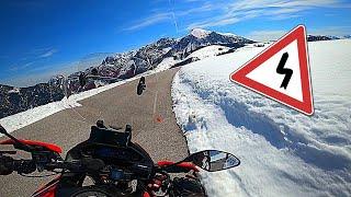 POSTALM Mountain Pass Austria - Yamaha Tracer 7 (2021) & Yamaha XJ 6 Diversion S (1993)