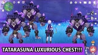 Tatarasuna Challenge: Defeat All 3 Opponent Thunderhelm Lawachurl (Luxurious Chest) - Genshin Impact