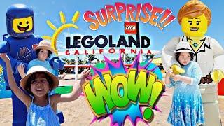 🟥 Marie & Amelia's SURPRISE TOUR at Legoland 2022! #Legoland #lego