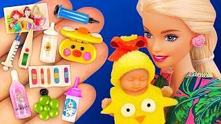 57 DIY BARBIE IDEAS: BABY DOLL MINIATURES & SMALL MINIATURE THINGS, BIG COLLECTION