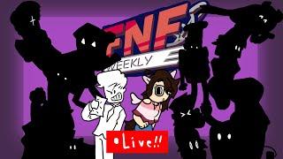 PLAYING FNF WEEKLY FOR THE FIRST TIME?! | FRIDAY NIGHT FUNKIN' | Craftingpony Livestream