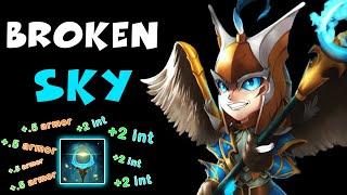 THE MOST BROKEN BUILD FOR SKYWRATH MAGE !