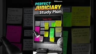 Judiciary Preparation Ka Perfect Study Schedule!  #judiciaryprepration