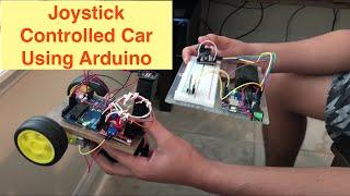 Joystick Controlled Car - Arduino