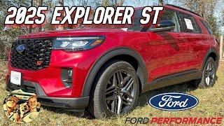 2025 FORD EXPLORER ST: 400HP THRILL MACHINE WITH LUXURY FEATURES AND SPORT-TUNED PERFORMANCE!