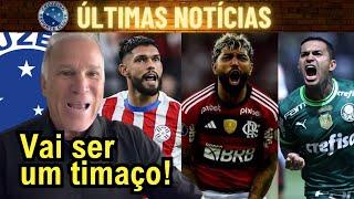 JAECI TRAZ INFORMAÇÕES BOMBÁSTICAS SOBRE GABIGOL, DUDU E ALDERETE! CRUZEIRO VAI FORMAR UM TIMAÇO!