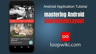 Android CoordinatorLayout Examples - Toolbar, Collapsing Toolbar, Tabs, ViewPager | loopwiki.com