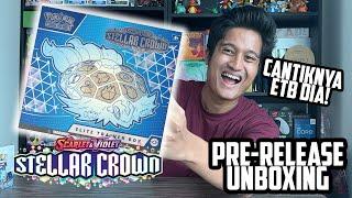 STELLAR CROWN ETB ELITE TRAINER BOX EARLY UNBOXING! AKU SUKA GILA SET KALI NI!