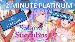 Sakura Succubus 4 100% Platinum Walkthrough | Trophy & Achievement Guide