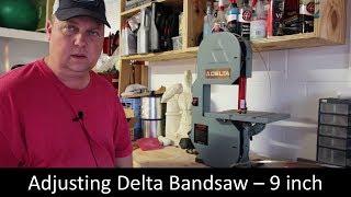 Adjusting Delta Bandsaw