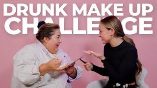 SCHMINK & DRINK | Drunk Make Up Challenge mit SelfieSandra