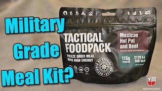 TACTICAL FOODPACK (Special Forces Designed Ration?) MRE Taste Test Freeze-Dried Meal Ready to Eat