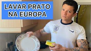 LAVANDO LOUÇA NA EUROPA