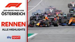 Ereignisreiche Schlussphase | Rennen - Highlights | Preis von Österreich | Formel 1