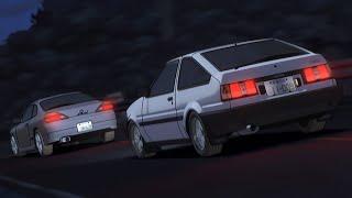 AE85/S13 vs. S15 - [Eurobeat Removed] - (Initial D Fourth Stage)