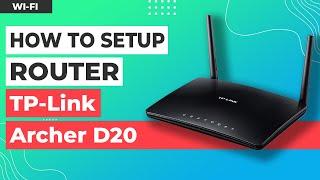  How to Setup TP-Link Archer D20