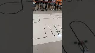 Line tracking and following using computer vision - Robotex CY 2019