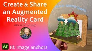 Make An Augmented Reality cARd with Adobe Aero - Image Anchors (10 of 10) | Adobe Creative Cloud