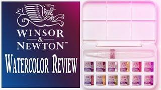 Winsor and Newton Cotman Water Colours - 12 pan Set - Review and first Impressions