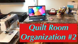 Quilt Room Organization #2