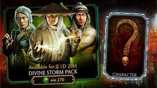 MK Mobile. HUGE Divine Storm Pack Opening for LUCKY Viewers! Is This a Must Open?!