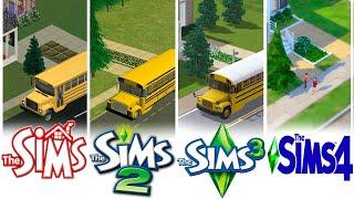  Sims 1 - Sims 2 - Sims 3 - Sims 4: School - Evolution