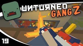 UNTURNED GangZ - "Russia Airport HORDE BEACON" - S02E19 (How To Hunt for Jet Fuel Quest)