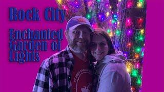 Rock City Enchanted Garden of Lights. Christmas Lights. #rockcity #enchantedgardenoflights