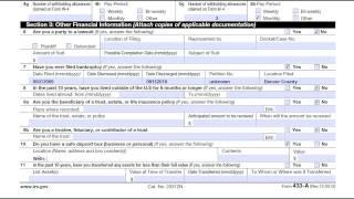 How to complete IRS form 433-A - Collection Information Stmt for Wage Earners/Self-Employed Indiv