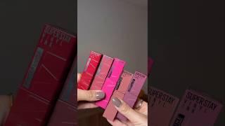 Maybelline vinyl ink lipstick Maybelline lipstick #lipstick #maybelline #trendingproducts #youtube